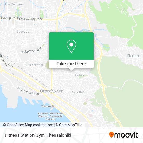 Fitness Station Gym map