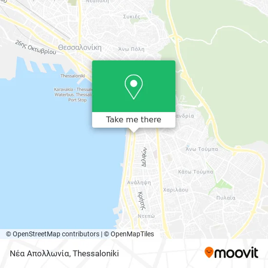 Νέα Απολλωνία map