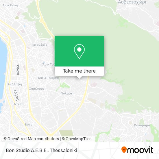 Bon Studio Α.Ε.Β.Ε. map