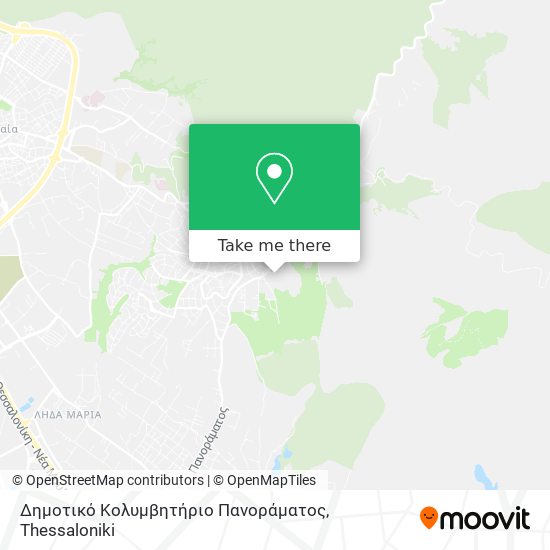 Δημοτικό Κολυμβητήριο Πανοράματος map