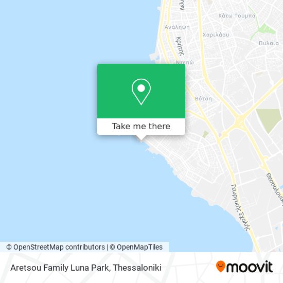 Aretsou Family Luna Park map