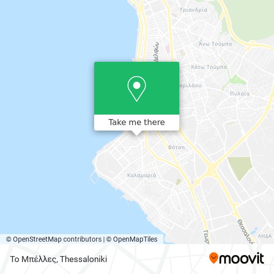 Το Μπέλλες map
