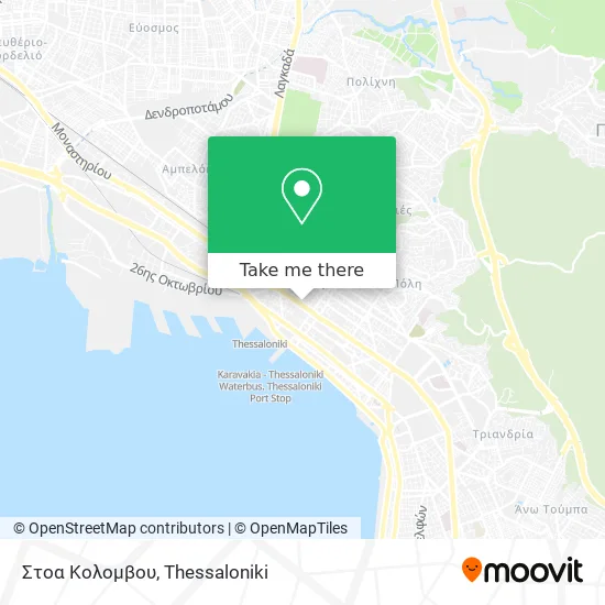 Στοα Κολομβου map