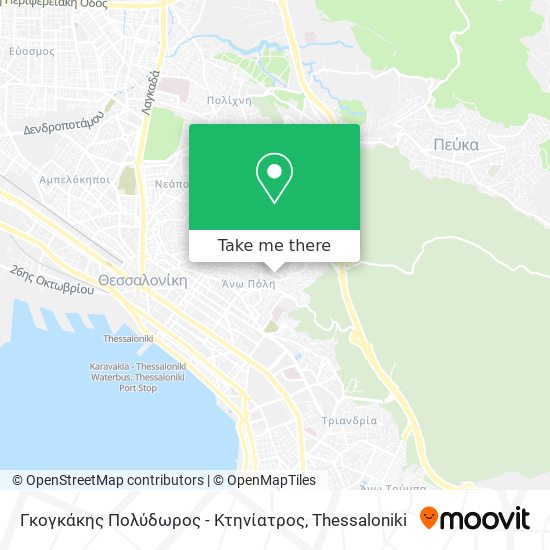 Γκογκάκης Πολύδωρος - Κτηνίατρος map