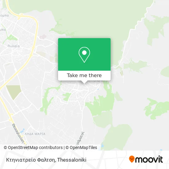Κτηνιατρείο Φαλτση map