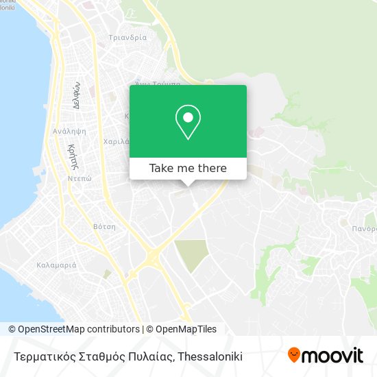 Τερματικός Σταθμός Πυλαίας map