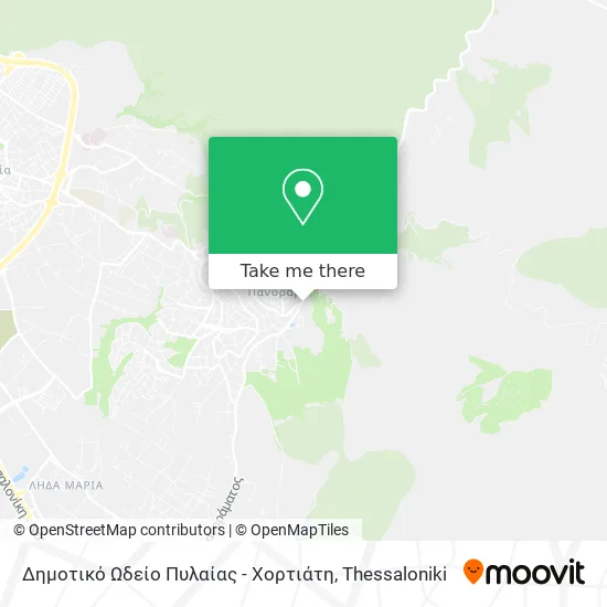 Δημοτικό Ωδείο Πυλαίας - Χορτιάτη map