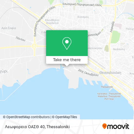 Λεωφορειο ΟΑΣΘ 40 map