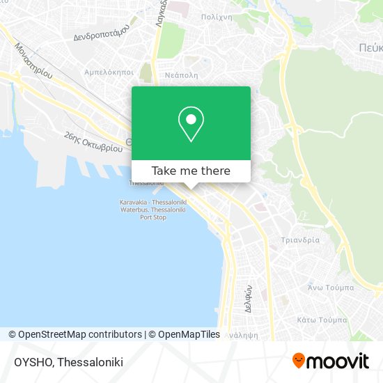 OYSHO map