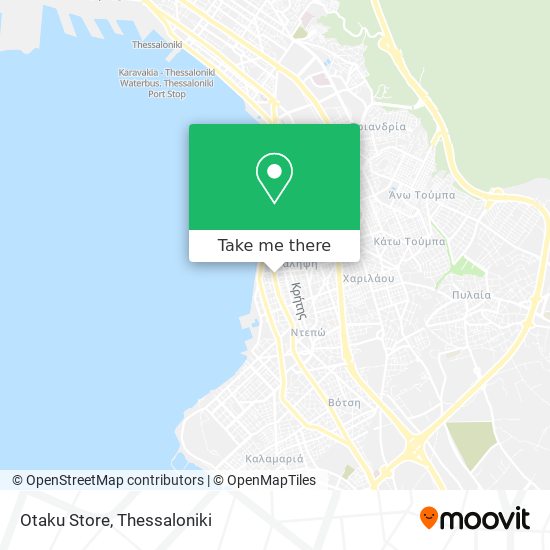 Otaku Store map