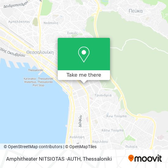 Amphitheater  NITSIOTAS -AUTH map