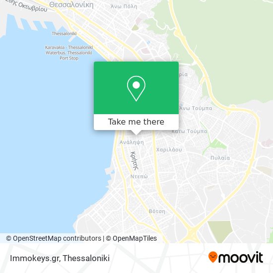 Immokeys.gr map
