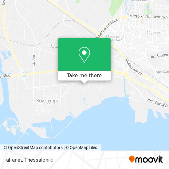 alfanet map