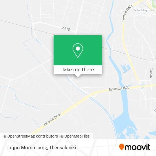 Τμήμα Μαιευτικής map