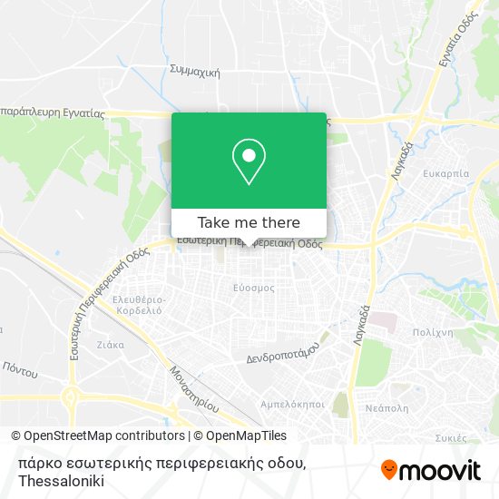 πάρκο εσωτερικής περιφερειακής οδου map