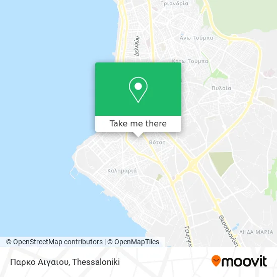 Παρκο Αιγαιου map