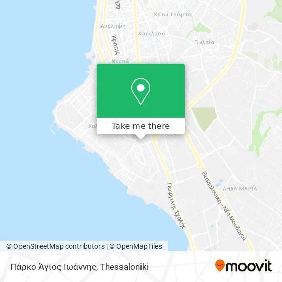 Πάρκο Άγιος Ιωάννης map