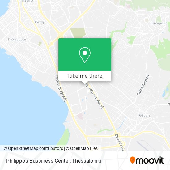 Philippos Bussiness Center map