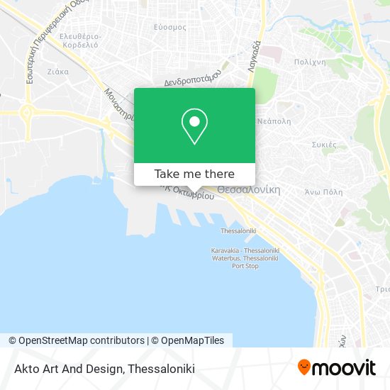 Akto Art And Design map
