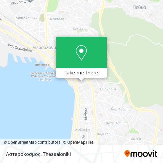 Αστερόκοσμος map