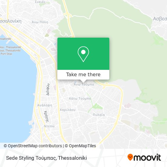 Sede Styling Τούμπας map