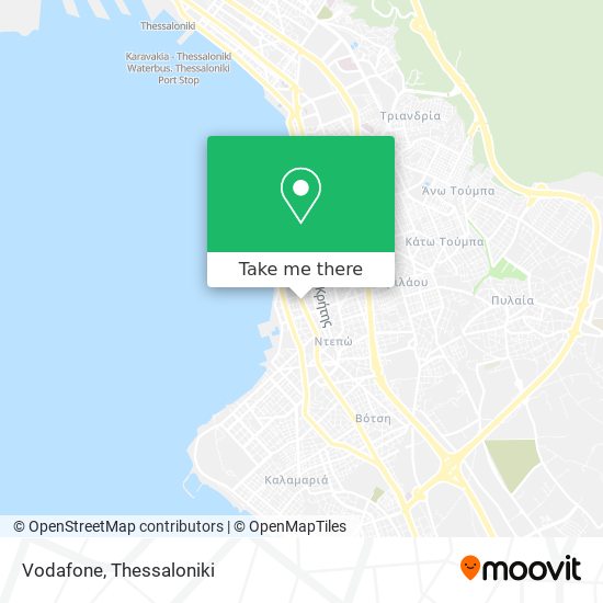 Vodafone map