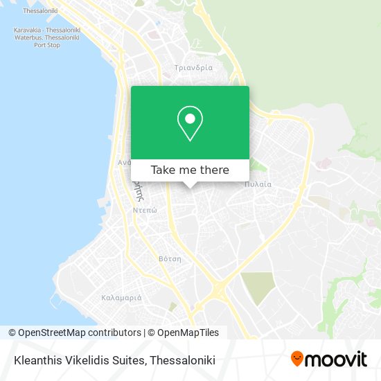 Kleanthis Vikelidis Suites map