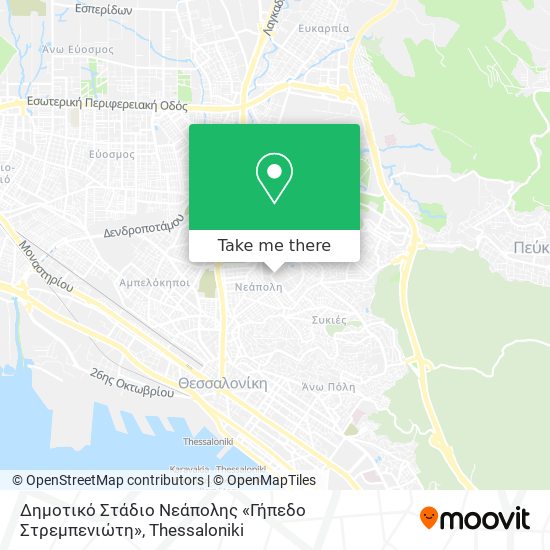 Δημοτικό Στάδιο Νεάπολης «Γήπεδο Στρεμπενιώτη» map