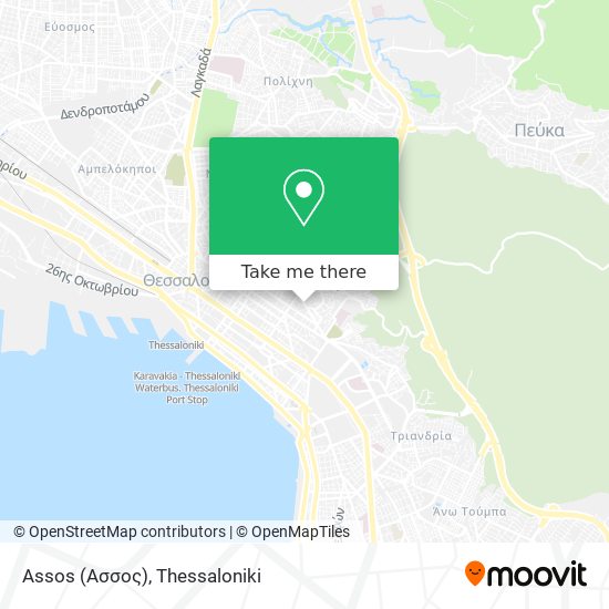Assos (Ασσος) map