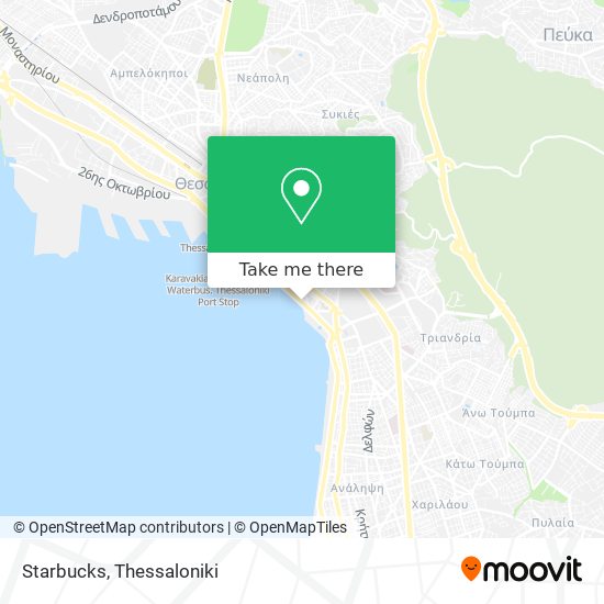 Starbucks map