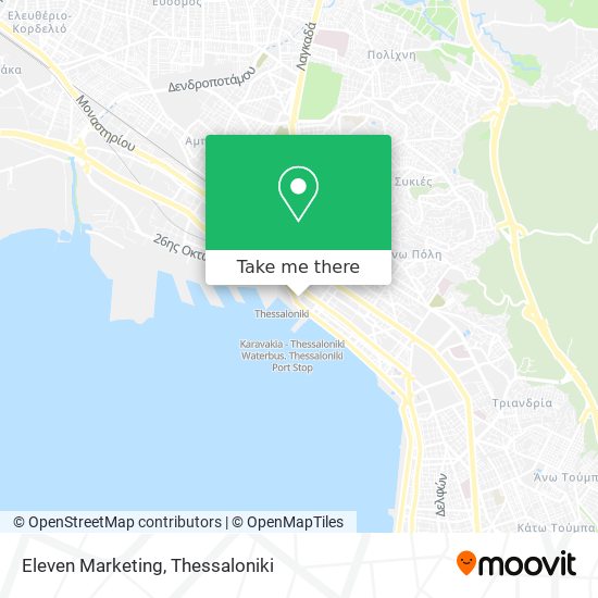 Eleven Marketing map