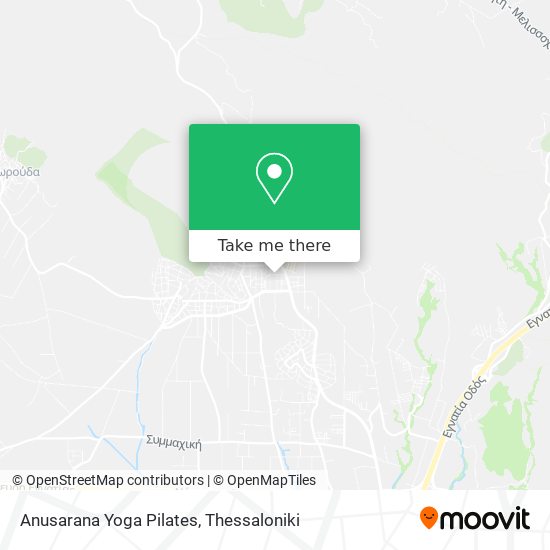 Anusarana Yoga Pilates map
