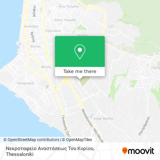 Νεκροταφείο Αναστάσεως Του Κυρίου map