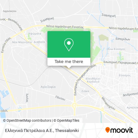 Ελληνικά Πετρέλαια Α.Ε. map