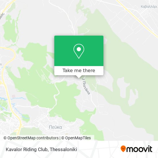 Kavalor Riding Club map