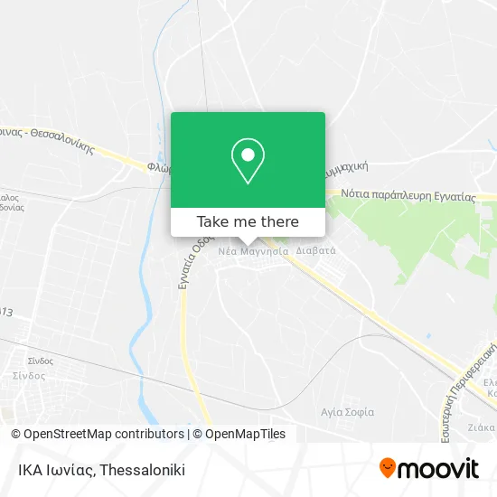 ΙΚΑ Ιωνίας map