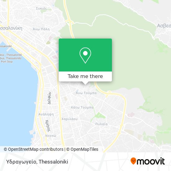 Υδραγωγείο map