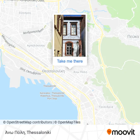 Άνω Πόλη map