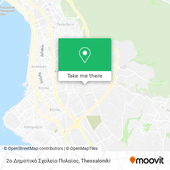 2ο Δημοτικό Σχολείο Πυλαίας map
