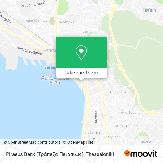 Piraeus Bank (Τράπεζα Πειραιώς) map