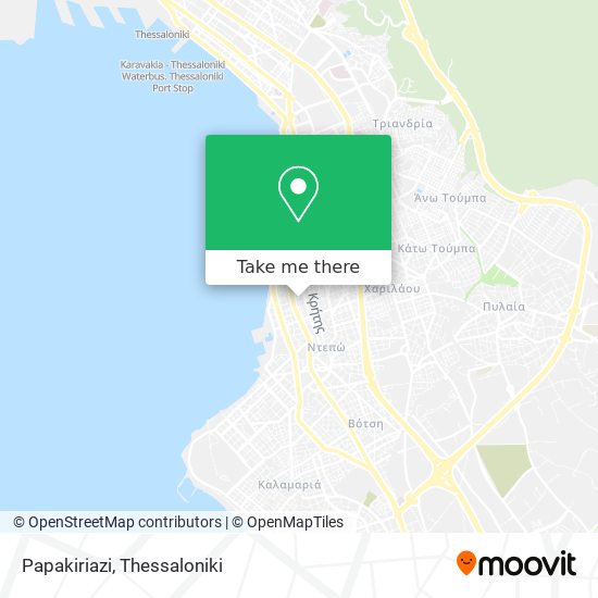 Papakiriazi map