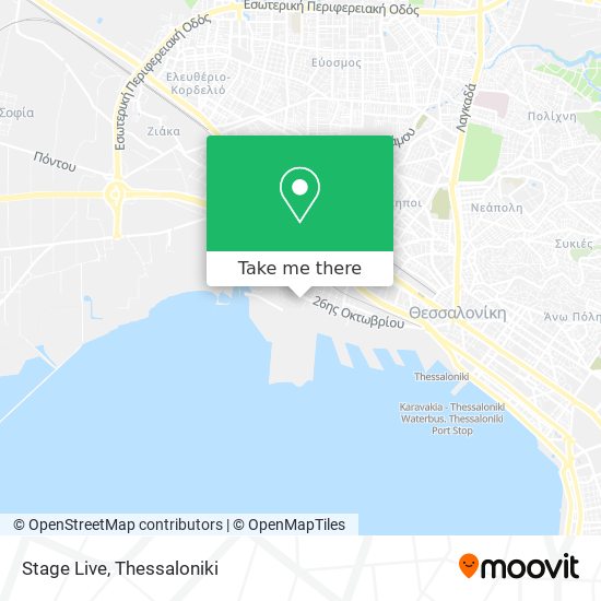 Stage Live map