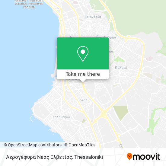 Αερογέφυρα Νέας Ελβετίας map