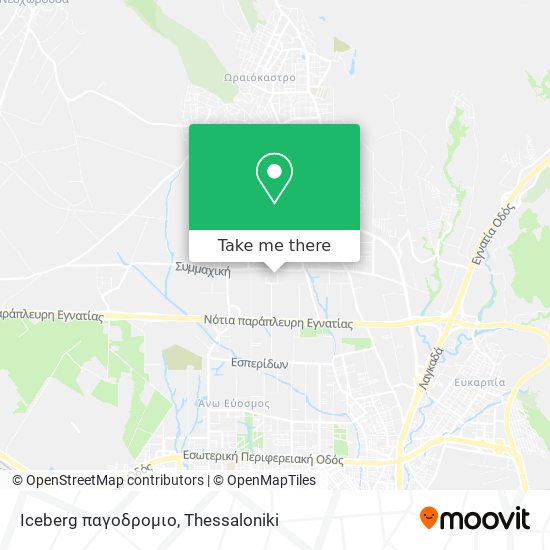 Iceberg παγοδρομιο map