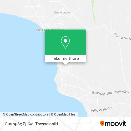 Οικισμός Σμίλα map