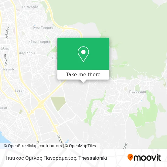 Ιππικος Ομιλος Πανοραματος map
