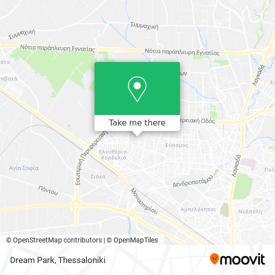 Dream Park map