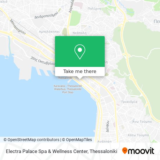 Electra Palace Spa & Wellness Center map
