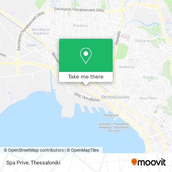 Spa Prive map