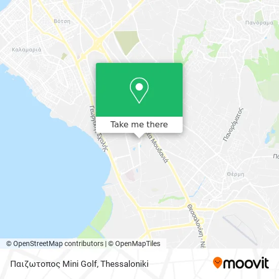 Παιζωτοπος Mini Golf map